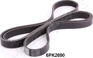 Japanparts DV-6PK2000 - Curea transmisie cu caneluri aaoparts.ro