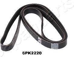 Japanparts DV-6PK2220 - Curea transmisie cu caneluri aaoparts.ro