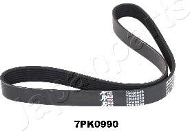 Japanparts DV-7PK0990 - Curea transmisie cu caneluri aaoparts.ro
