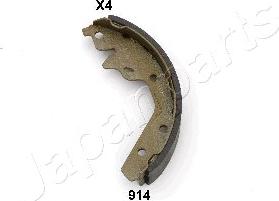 Japanparts GF-914AF - Set saboti frana aaoparts.ro