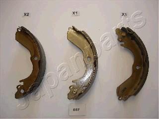 Japanparts GF-587AF - Set saboti frana aaoparts.ro