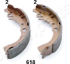 Japanparts GF-618AF - Set saboti frana aaoparts.ro