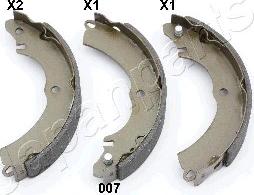 Japanparts GF-007AF - Set saboti frana aaoparts.ro