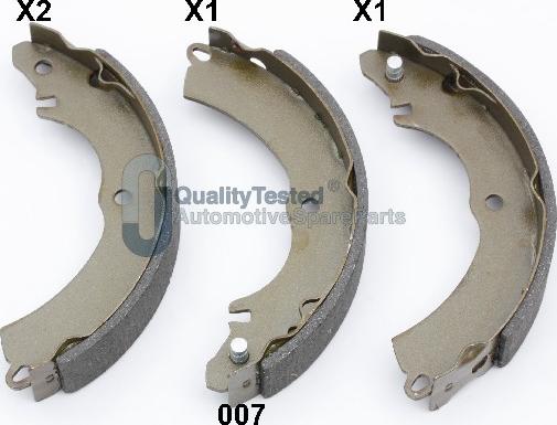Japanparts GF007JM - Set saboti frana aaoparts.ro