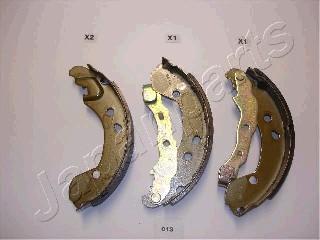 Japanparts GF-013AF - Set saboti frana aaoparts.ro