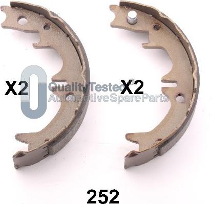 Japanparts GF252JM - Set saboti frana, frana de mana aaoparts.ro