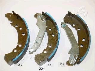 Japanparts GF-221AF - Set saboti frana aaoparts.ro