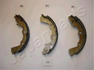 Japanparts GF-707AF - Set saboti frana aaoparts.ro