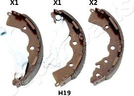 Japanparts GF-H19AF - Set saboti frana aaoparts.ro
