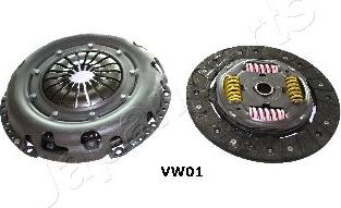 Japanparts KF-VW01 - Set ambreiaj aaoparts.ro