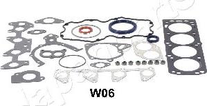 Japanparts KM-W06 - Set garnituri complet, motor aaoparts.ro