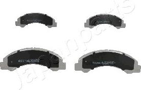 Japanparts PA-909AF - Set placute frana,frana disc aaoparts.ro
