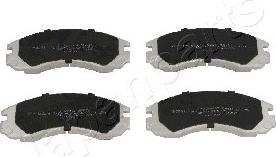 Japanparts PA-599AF - Set placute frana,frana disc aaoparts.ro