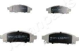 Japanparts PA-504AF - Set placute frana,frana disc aaoparts.ro