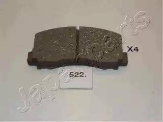 Japanparts PA-522AF - Set placute frana,frana disc aaoparts.ro