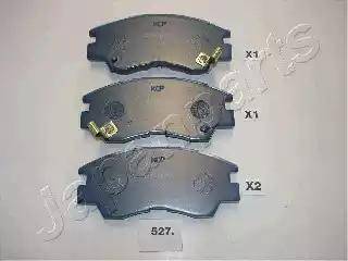 Japanparts PA-527P - Set placute frana de performanta aaoparts.ro