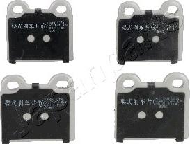 Japanparts PA-0943AF - Set placute frana,frana disc aaoparts.ro