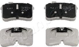 Japanparts PA-0901AF - Set placute frana,frana disc aaoparts.ro