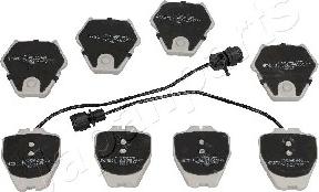 Japanparts PA-0928AF - Set placute frana,frana disc aaoparts.ro