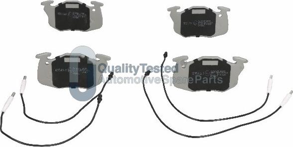 Japanparts PA0602JM - Set placute frana,frana disc aaoparts.ro