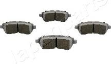 Japanparts PA-0089AF - Set placute frana,frana disc aaoparts.ro