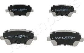 Japanparts PA-013AF - Set placute frana,frana disc aaoparts.ro