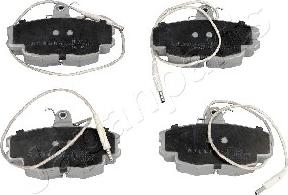 Japanparts PA-024AF - Set placute frana,frana disc aaoparts.ro