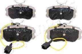 Japanparts PA-0218AF - Set placute frana,frana disc aaoparts.ro