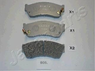 Japanparts PA-805AF - Set placute frana,frana disc aaoparts.ro