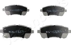 Japanparts PA-343AF - Set placute frana,frana disc aaoparts.ro