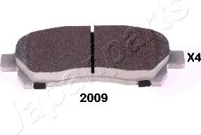 Japanparts PA-2009AF - Set placute frana,frana disc aaoparts.ro