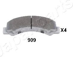 Japanparts PP-909AF - Set placute frana,frana disc aaoparts.ro