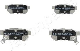 Japanparts PP-404AF - Set placute frana,frana disc aaoparts.ro