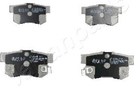 Japanparts PP-405AF - Set placute frana,frana disc aaoparts.ro