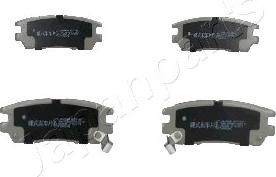 Japanparts PP-599AF - Set placute frana,frana disc aaoparts.ro