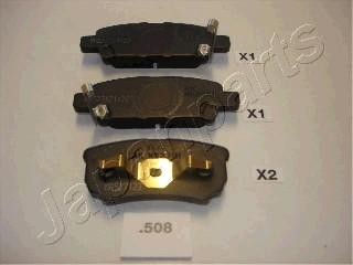 Japanparts PP-508AF - Set placute frana,frana disc aaoparts.ro