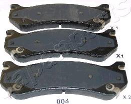 Japanparts PP-004AF - Set placute frana,frana disc aaoparts.ro