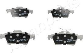 Japanparts PP-005AF - Set placute frana,frana disc aaoparts.ro