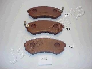 Japanparts PP-137AF - Set placute frana,frana disc aaoparts.ro