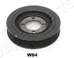 Japanparts PU-W04 - Fulie curea, arbore cotit aaoparts.ro