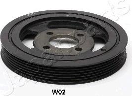 Japanparts PU-W02 - Fulie curea, arbore cotit aaoparts.ro