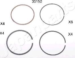 Japanparts RC30150 - Segment piston aaoparts.ro