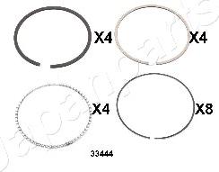 Japanparts RC33444 - Segment piston aaoparts.ro