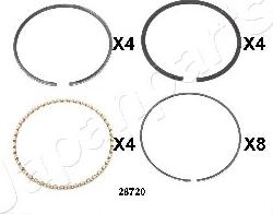 Japanparts RC28720 - Segment piston aaoparts.ro