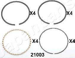 Japanparts RK21003 - Segment piston aaoparts.ro