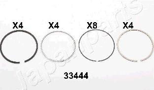 Japanparts RS33444 - Segment piston aaoparts.ro
