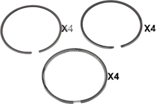 Japko 441324JM - Segment piston aaoparts.ro