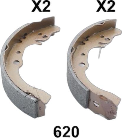 Japko 55620 - Set saboti frana aaoparts.ro