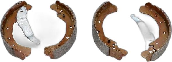 Japko 550316 - Set saboti frana aaoparts.ro