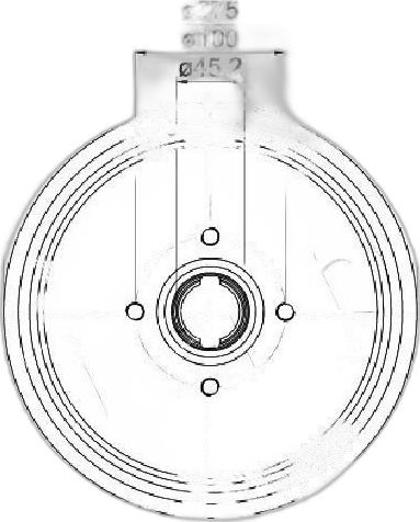 Japko 560908C - Tambur frana aaoparts.ro